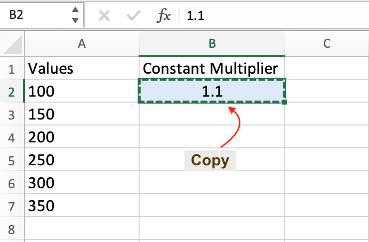 How to use Paste Special in Excel