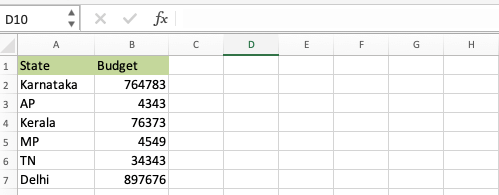 Formula for Vlookup in Excel