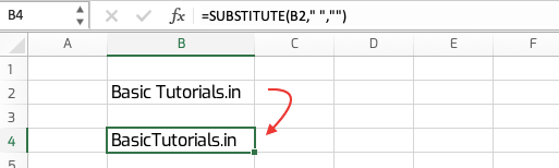 Substitute Function Result